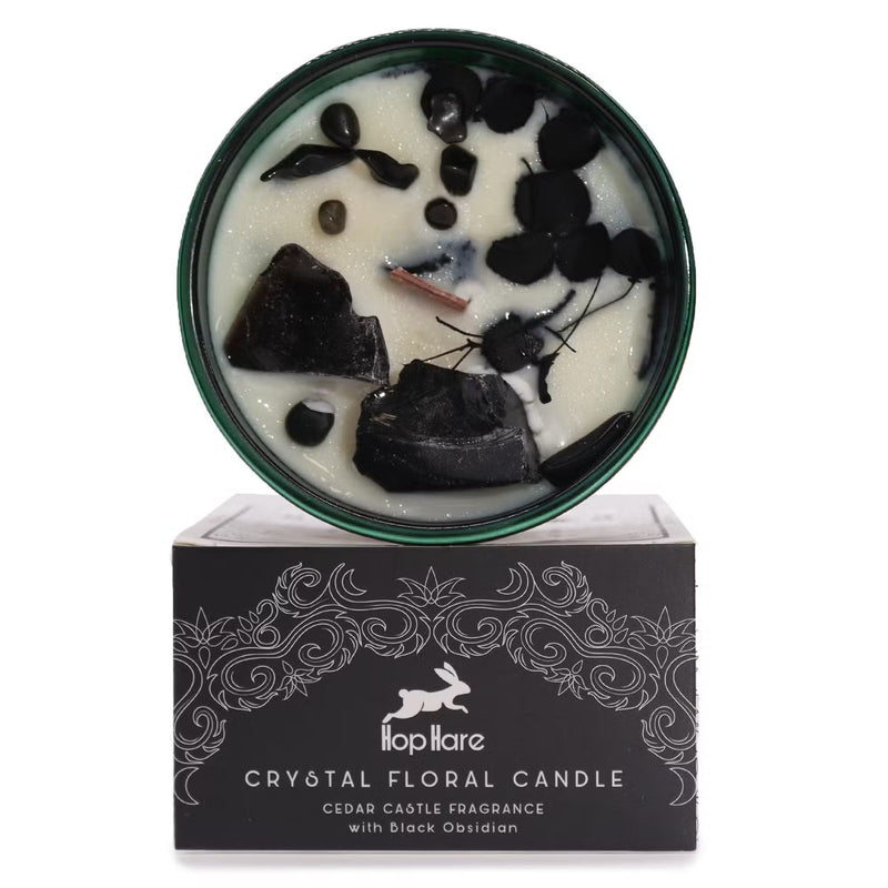Bougies Fleurs Magiques en Cristal