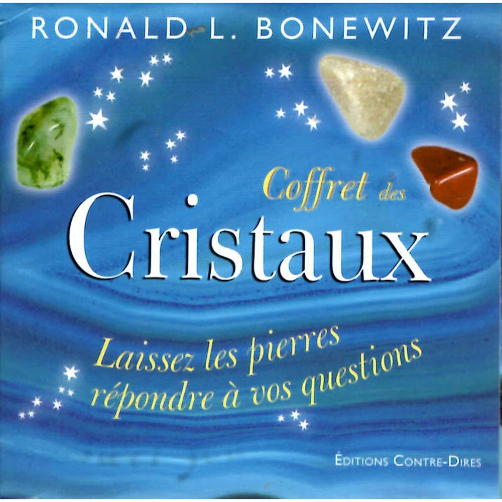 Le Coffret des Cristaux – 3 Cristaux, Plateau de Jeu & Livre 160p | Ronald Bonewitz