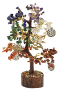 Arbre du Bonheur 7 Chakras & Fleur de Vie 300 Pierres – Harmonie, Équilibre & Énergie