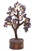 Arbre du Bonheur Améthyste & Lotus 160 Pierres – Détente, Sagesse & Spiritualité
