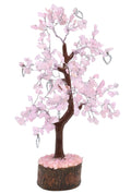 Arbre du Bonheur Quartz Rose & Cœur 300 Pierres – Amour, Réconfort & Douceur