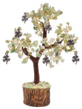 Arbre du Bonheur Aventurine Verte & Trèfle 160 Pierres – Chance, Détente & Sommeil