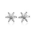 Boucles d'Oreilles Rose – Argent 925 & Zirconium | Féminité, Luxe & Beauté Intemporelle