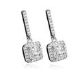 Boucles d'Oreilles Jeanne – Argent 925 & Zirconium | Luxe, Distinction & Élégance Intemporelle