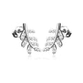 Boucles d'Oreilles Argent 925 Pauline | Zirconium | Certifiées Poinçon | Bijou Femme Luxe & Durabilité