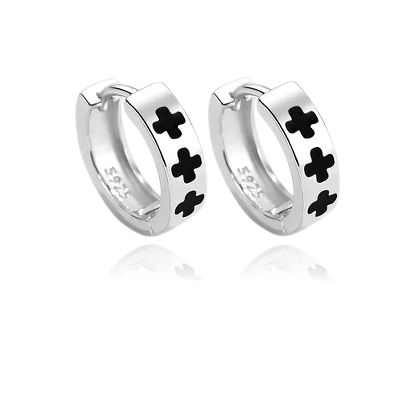 Créoles Maëva | Argent 925 Poinçon Certifié | Zirconium | Simplicité & Élégance Intemporelle