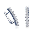 Boucles d'Oreilles Marianne – Argent 925 & Zirconium | Éclat, Sophistication & Luxe Exclusif
