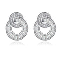 Boucles d'Oreilles Argent 925 Alma | Zirconium | Certifiées Poinçon | Bijou Femme Incontournable