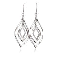 Boucles d'Oreilles Argent 925 Alice | Zirconium | Certifiées Poinçon | Cascade Tombantes Femme Luxe