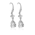 Boucles d'Oreilles Argent 925 Julie | Zirconium | Certifiées Poinçon | Bijou Femme Élégant Intemporel