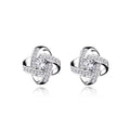 Boucles d'Oreilles Argent 925 Ava | Zirconium | Certifiées Poinçon | Bijou Femme Luxe Intemporel