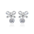 Boucles d'Oreilles Marie – Argent 925 & Zirconium | Sophistication, Élégance & Style Exclusif