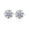 Boucles d'Oreilles Maryline – Argent 925 Fait Main & Zirconium | Œuvre d'Art & Luxe Haut de Gamme