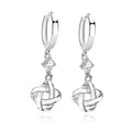 Boucles d'Oreilles Argent 925 Zirconium | Certifiées Poinçon | Design Intemporel | Bijou Femme Chic
