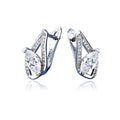 Boucles d'Oreilles Cécile – Argent 925 & Zirconium | Investissement Bijou & Élégance Intemporelle