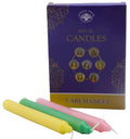 Bougies Rituel 7 Archanges – Lot de 7 Bougies Teintées dans la Masse | 13 cm