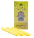 Bougies Rituel Bénédiction – Lot de 10 Bougies Teintées dans la Masse | 13 cm