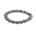 Bracelet Jaspe Sésame – Pierres Naturelles 6mm Élastique Homme & Femme