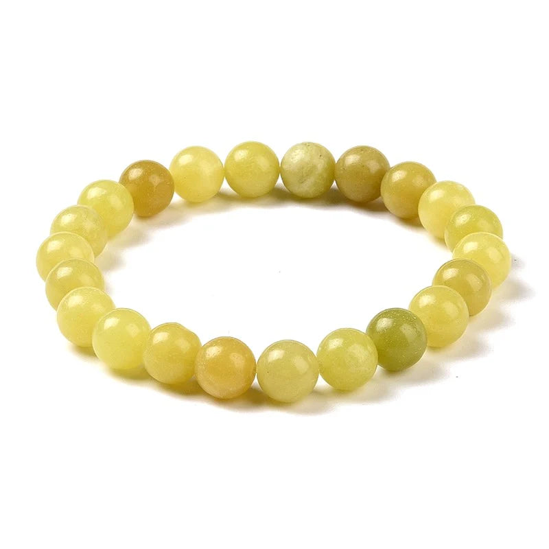 Bracelet Quartz Citron — Énergie Solaire & Joie de Vivre
