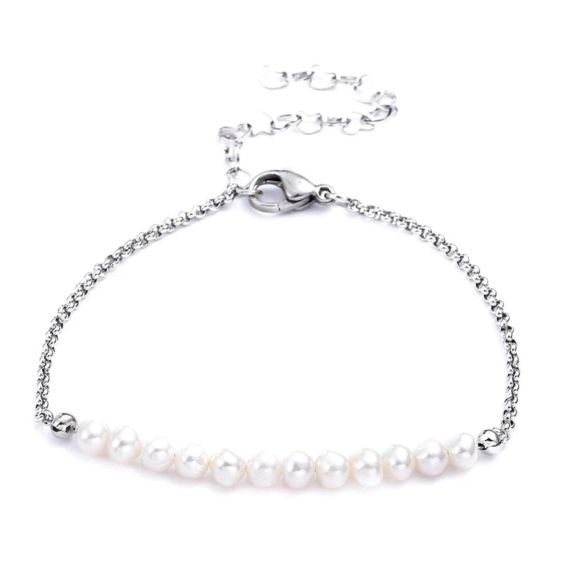 Bracelet Perles Naturelles 6 mm – Homme & Femme | 19 + 5 cm | Bijou Lithothérapie