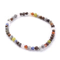 Bracelet Pierres Naturelles Mélangées 4mm – Élastique – Homme & Femme