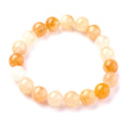 Bracelet Jade Naturel Élastique | Pierre Naturelle 8 mm | Prospérité & Harmonie | Homme & Femme
