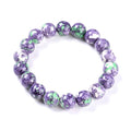 Bracelet Jade Naturel 10mm – Élastique – Homme & Femme