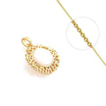 Collier Pendentif Coquillage Doré à l'Or Fin – Plaqué Or 1 Micron