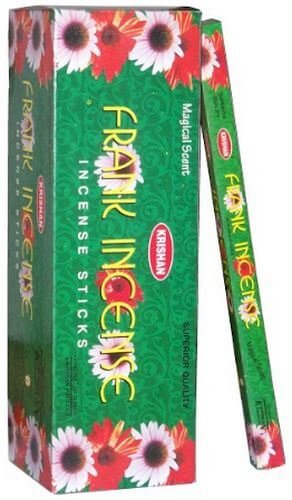 Encens Krishan Frankincense 20g – Boîte 6 Paquets | Oliban Sacré & Purification Spirituelle