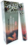 Encens Krishan Sauge Blanche & Sang de Dragon 20g | Boîte de 6 Paquets
