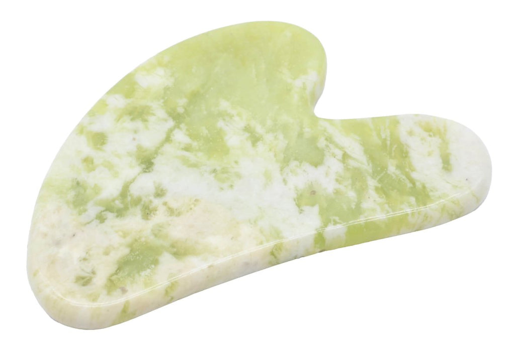 Palme de Massage Jade Verte 8cm | Pierre Naturelle Longévité, Équilibre & Soin du Visage