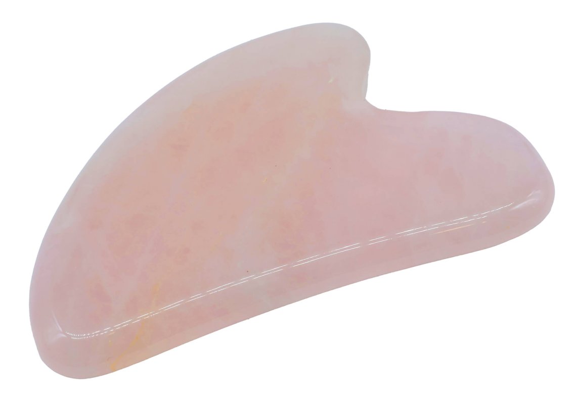 Palme de Massage Quartz Rose 8cm | Pierre Naturelle Amour, Douceur & Soin Anti-Âge du Visage