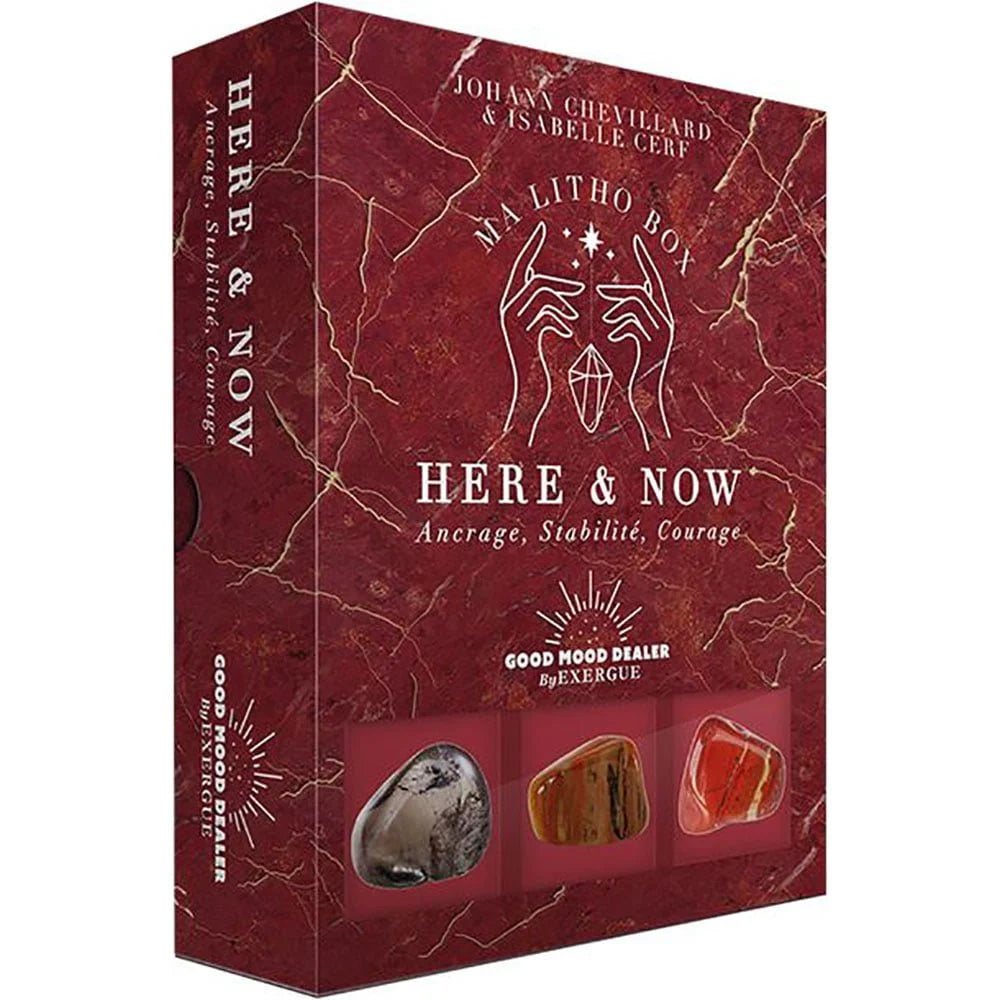 Ma Litho Box Here & Now – Coffret Lithothérapie Ancrage & Énergie | Chevillard & Cerf