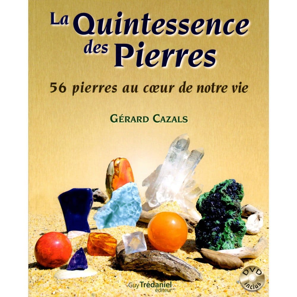 DVD Lithothérapie : La Quintessence des Pierres – 56 Pierres au Cœur de Notre Vie | Gérard Cazals