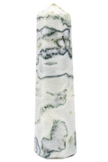 Obélisque en Agate Arbre 10cm – Rituel, Feng Shui & Décoration Spirituelle