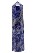 Obélisque en Sodalite 10cm – Clarté Mentale, Vérité & Décoration Spirituelle