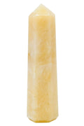 Obélisque en Aventurine Jaune 10cm – Prospérité, Feng Shui & Rituel