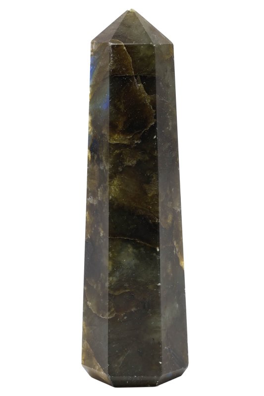 Obélisque en Labradorite 10cm – Magie, Transformation & Décoration Spirituelle
