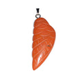 Pendentif Jaspe Rouge Aile d'Ange – Pierre de Force & Courage Lithothérapie