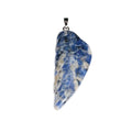 Pendentif Sodalite Aile d'Ange – Pierre de Paix Intérieure Lithothérapie