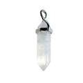 Pendentif Cristal de Roche Pointe – Pierre Universelle de Lumière & Méditation