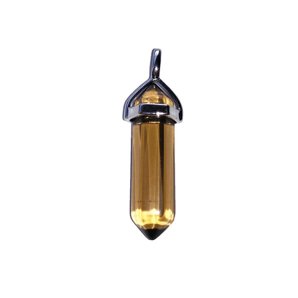 Pendentif Quartz Fumé Pointe – Pierre d'Ancrage & Liberté Lithothérapie