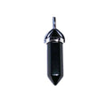 Pendentif Onyx Pointe – Pierre de Force & Résilience Lithothérapie