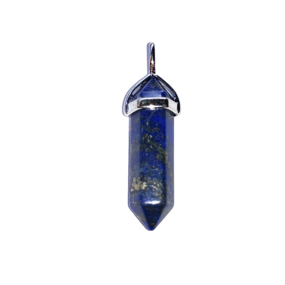 Pendentif Lapis-Lazuli Pointe – Pierre de Noblesse & Éveil Spirituel Lithothérapie