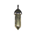 Pendentif Pyrite Pointe – Pierre Ancestrale de Productivité & Vitalité Lithothérapie