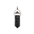 Pendentif Pierre de Lave Pointe – Pierre Volcanique de Joie & Vitalité Lithothérapie
