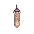 Pendentif Rhyolite - Pointe | Pierre Volcanique Rare
