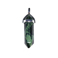 Pendentif Jaspe Kambamba Pointe – Pierre Ancestrale de Protection & Vitalité Lithothérapie