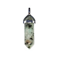 Pendentif Jaspe Lotus - Pointe | Pierre Protectrice Naturelle