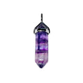 Pendentif Fluorite Multicolore Pointe – Pierre de Clarté & Éveil Spirituel Lithothérapie